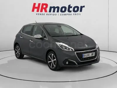 Usado Peugeot 208 Allure 110 CV (80 kW) 2017 Gris / plata Utilitario