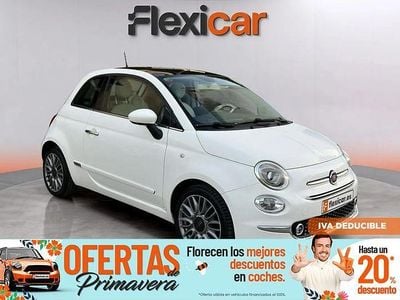 Usado Fiat 500 Lounge 69 CV (50 kW) 2017 Blanco Utilitario