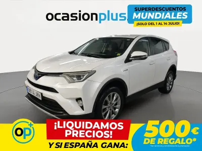 Usado Toyota RAV4 Hybrid Advance 197 CV (144 kW) 2016 Blanco SUV