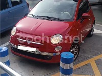 Usado Fiat 500C Lounge 69 CV (50 kW) 2014 Rojo Descapotable