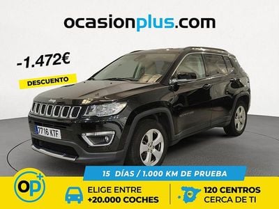 Usado Jeep Compass Longitude 120 CV (88 kW) 2019 Negro SUV