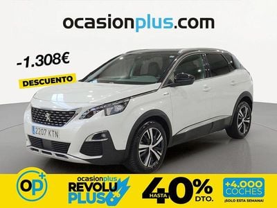 Usado Peugeot 3008 GT-line 130 CV (95 kW) 2019 Blanco SUV