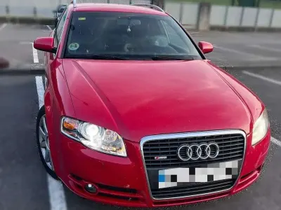 Usado Audi A4 140 CV (102 kW) 2005 Rojo Familiar