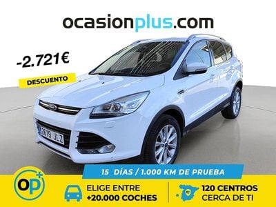 Usado Ford Kuga Titanium 182 CV (133 kW) 2016 Blanco SUV