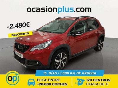 Usado Peugeot 2008 GT-line 130 CV (95 kW) 2018 Rojo SUV