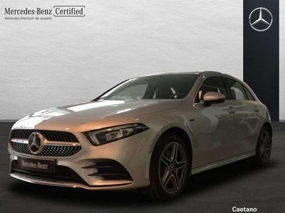 Usado Mercedes A250 218 CV (160 kW) 2021 Plateado Berlina
