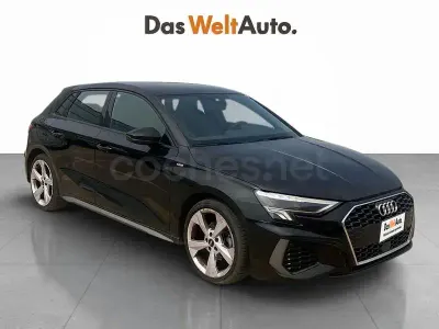 Usado Audi A3 S-Line 150 CV (110 kW) 2024 Negro Berlina