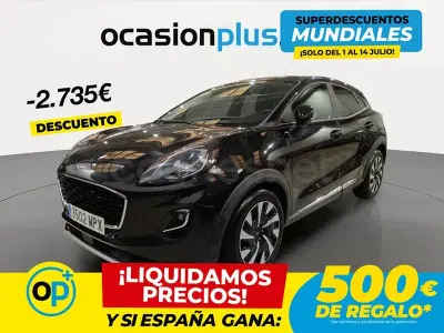 Usado Ford Puma Titanium 125 CV (91 kW) 2024 Negro SUV