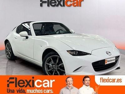 Blanco Usado 2024 Mazda MX5 Exclusive-Line Descapotable | 32.690 € (Precio justo)