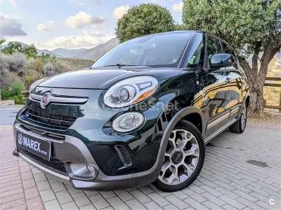 Usado Fiat 500L Cross 120 CV (88 kW) 2018 Verde Monovolumen