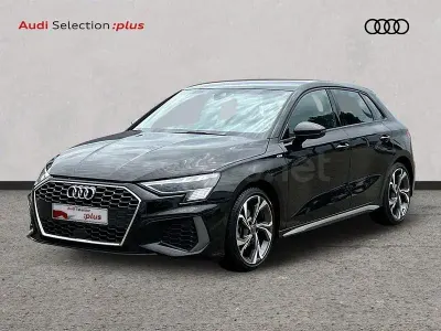 Usado Audi A3 150 CV (110 kW) 2023 Negro Berlina