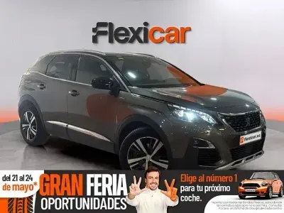 Usado Peugeot 3008 GT-line 180 HP (132 kW) 2018 Cinzento SUV