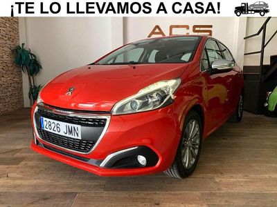 Usado Peugeot 208 Allure 110 CV (80 kW) 2016 Naranja Utilitario