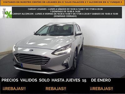 Gris Usado 2019 Ford Focus Trend+ Familiar | 12.790 € (Precio justo)