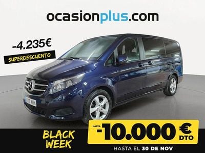 Azul Usado 2018 Mercedes V220 Monovolumen | 37.890 € (Precio justo)