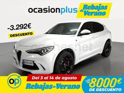 Usado Alfa Romeo Stelvio Quadrifoglio 510 CV (375 kW) 2018 Blanco SUV