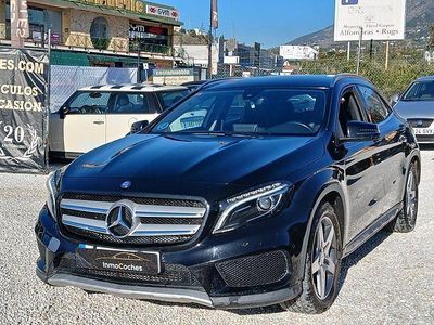 Usado Mercedes GLA200 AMG line 136 CV (100 kW) 2016 Negro SUV