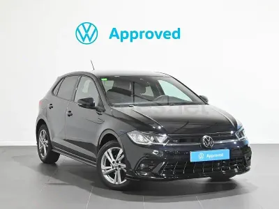 Usado VW Polo R-line 95 CV (69 kW) 2022 Negro Utilitario