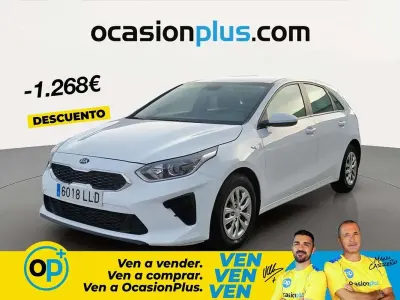 Usado Kia Ceed 120 CV (88 kW) 2020 Blanco Utilitario