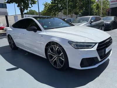 Usado Audi A7 Sportback Ambiente 245 CV (180 kW) 2019 Blanco Utilitario