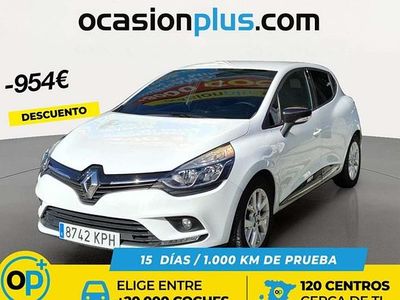 Usado Renault Clio IV LIMITED 90 CV (66 kW) 2018 Blanco Utilitario