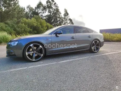 Usado Audi A5 Sportback 245 CV (180 kW) 2012 Gris / plata Utilitario