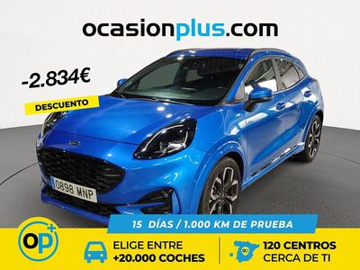 Azul Usado 2024 Ford Puma ST-Line X SUV | 19.300 € (Precio justo)