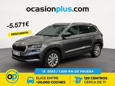 Usado Skoda Karoq Ambition 115 CV (84 kW) 2022 Gris / plata SUV