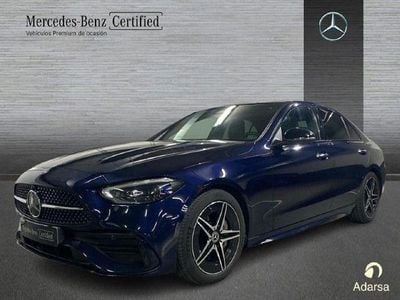 Usado Mercedes C200 204 CV (150 kW) 2022 Azul cavansita