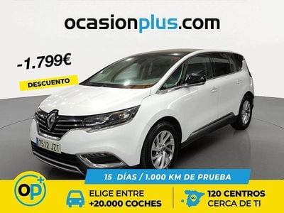 Usado Renault Espace Zen 130 CV (95 kW) 2017 Blanco Monovolumen