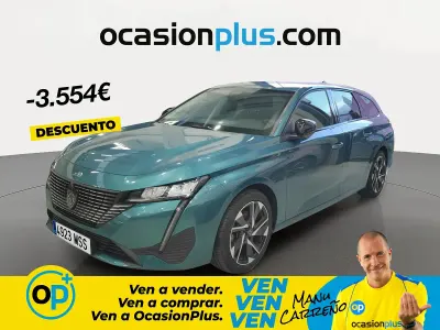 Usado Peugeot 308 Allure 130 CV (95 kW) 2024 Azul Familiar