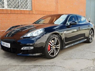 Usado Porsche Panamera Turbo 500 CV (367 kW) 2012 Negro Berlina