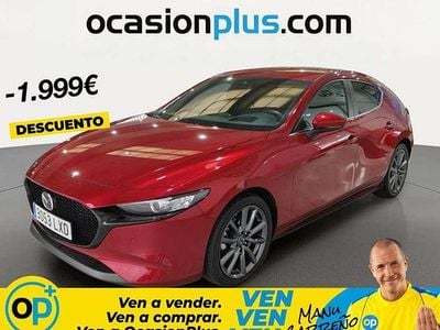 Usado Mazda 3 122 CV (89 kW) 2022 Rojo Utilitario