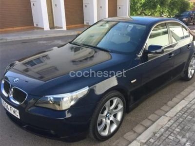 Usado BMW 520 163 CV (119 kW) 2007 Azul Berlina