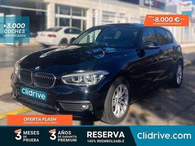 Usado BMW 116 116 CV (85 kW) 2018 Negro Utilitario