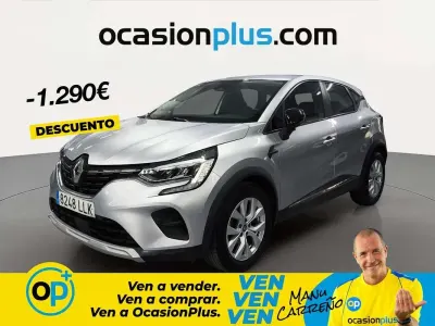 Usado Renault Captur Intens 101 CV (74 kW) 2020 Gris SUV