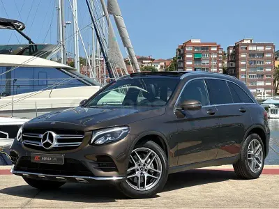 Usado Mercedes GLC250 211 CV (155 kW) 2017 Marrón SUV