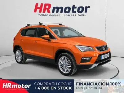 Usado Seat Ateca 4Drive 150 CV (110 kW) 2017 Naranja SUV