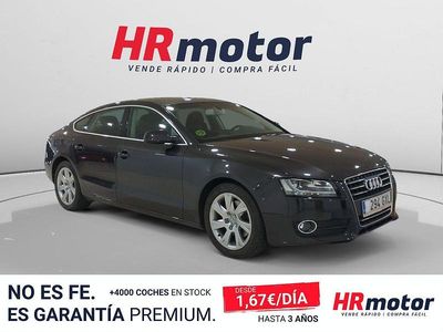 Usado Audi A5 171 CV (125 kW) 2010 Negro Coupe