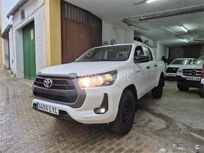 Blanco Usado 2022 Toyota HiLux Plus Recogida | 30.500 € (Buen precio)