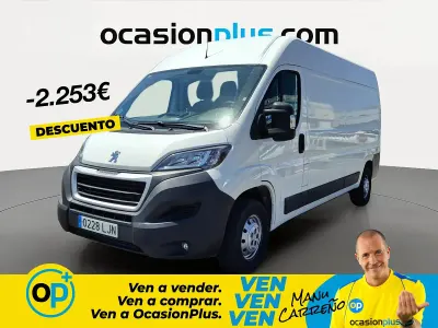Usado Peugeot Boxer S 140 CV (102 kW) 2020 Blanco Van