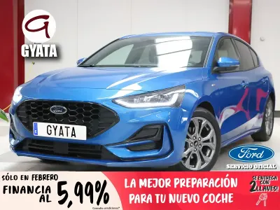 Begagnad Ford Focus ST-Line 155 HK (114 kW) 2024 Blå