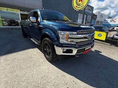Usado Ford F-150 401 CV (294 kW) 2020 Azul Recogida