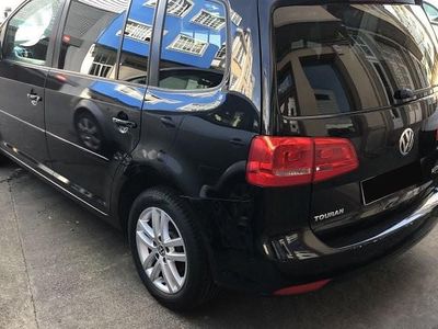 Usado VW Touran Advance 143 CV (105 kW) 2012 Negro Monovolumen