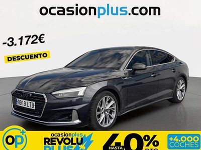 Usado Audi A5 Sportback Advanced 204 CV (150 kW) 2021 Gris Utilitario