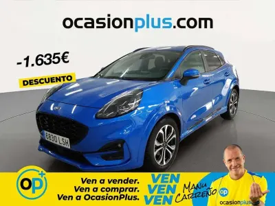 Usado Ford Puma ST-Line 125 CV (91 kW) 2021 Azul SUV