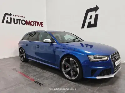 Usado Audi RS4 450 CV (330 kW) 2015 Azul Familiar