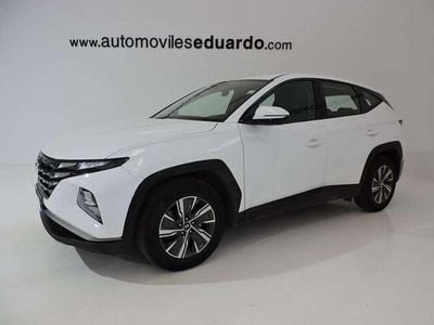 Blanco Usado 2021 Hyundai Tucson SUV | 18.500 € (Precio justo)