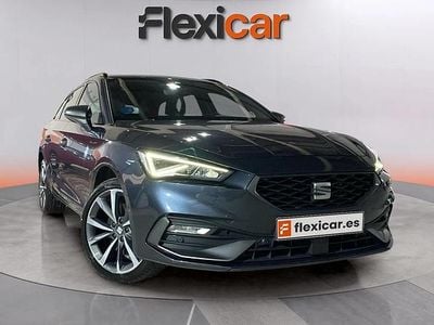 Usado Seat Leon FR 204 CV (150 kW) 2020 Azul Berlina