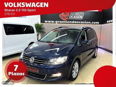 Usado VW Sharan Sport 170 CV (125 kW) 2012 Azul Monovolumen
